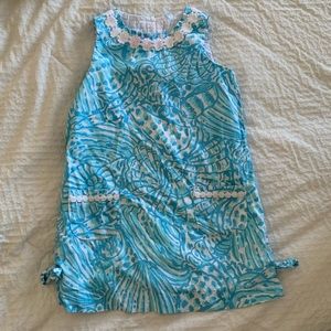 Lilly Pulitzer Girls Shift Dress Like New Size 6